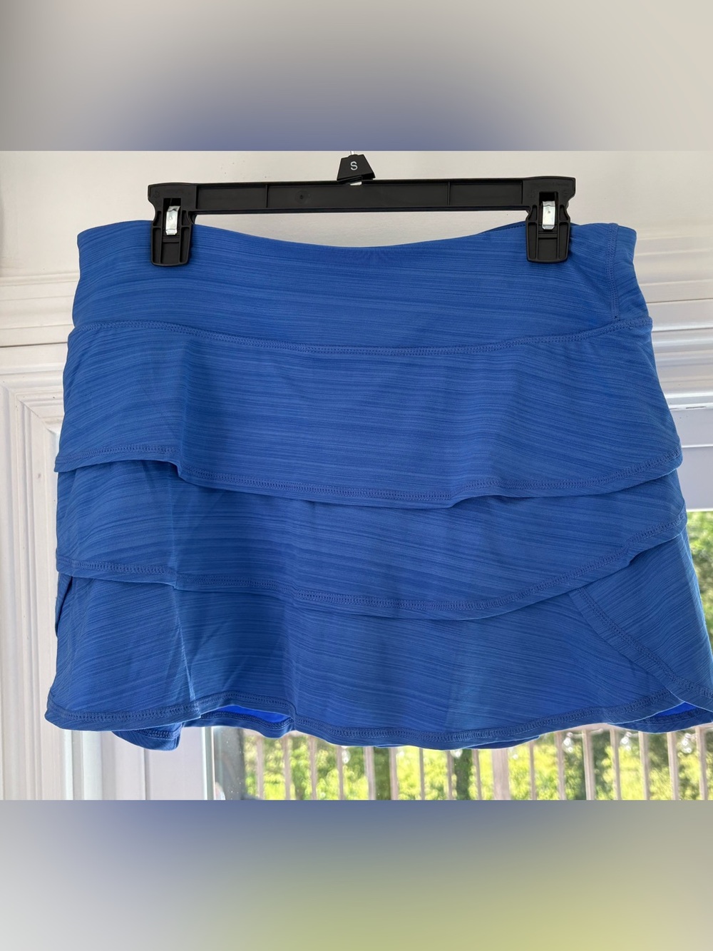 Ideology Royal Blue Active Skort with  Ruffles